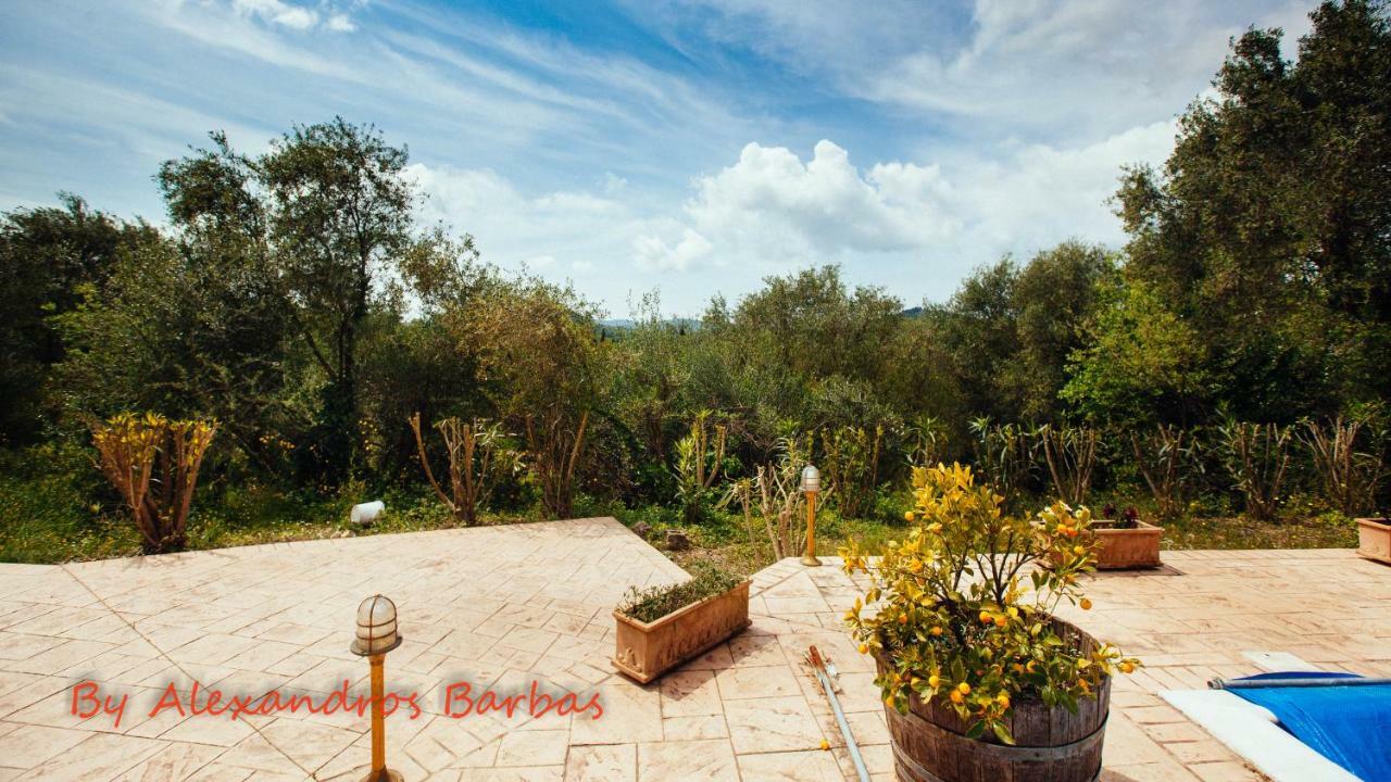 Bourikos House Corfu Leilighet Áno Korakiána Eksteriør bilde
